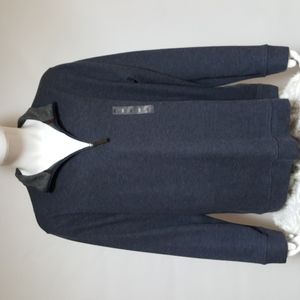 NWT Tasso Elba mens quarter zip pull over sweater